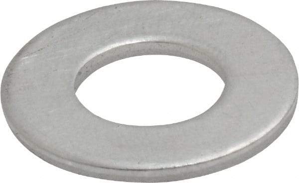 Value Collection - 3/8" Screw, Aluminum Standard Flat Washer - 0.436" ID x 1" OD, 0.081" Thick - Industrial Tool & Supply