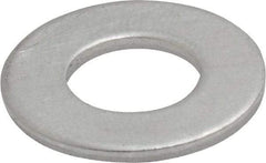 Value Collection - 3/8" Screw, Aluminum Standard Flat Washer - 0.436" ID x 1" OD, 0.081" Thick - Industrial Tool & Supply