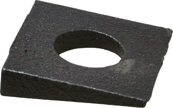 Value Collection - 5/8" Bolt, Iron Beveled Square Washer - 11/16" ID, 13/32 Minimum Thickness - Industrial Tool & Supply