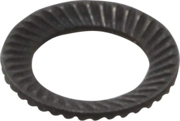 Value Collection - #8 Bolt, 0.169" ID, Steel, Belleville Disc Spring - 0.276" OD - Industrial Tool & Supply