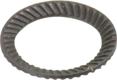 Value Collection - 1/4" Bolt, 1/4" ID, Steel, Belleville Disc Spring - 0.394" OD - Industrial Tool & Supply