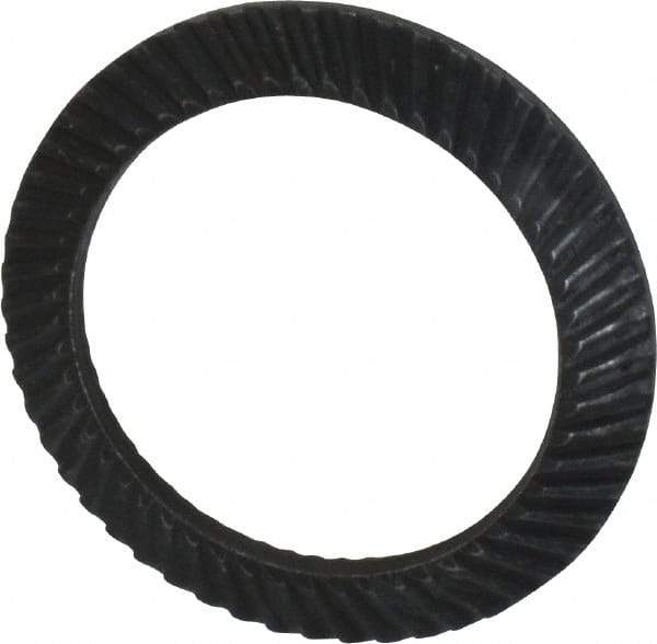 Value Collection - 5/8" Bolt, 0.669" ID, Steel, Belleville Disc Spring - 0.945" OD - Industrial Tool & Supply