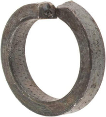 Value Collection - 1/4", 0.255" ID, 0.078" Thick High Collar Split Lock Washer - Steel, Uncoated, 0.255" Min ID, 0.263" Max ID, 0.365" Max OD - Industrial Tool & Supply
