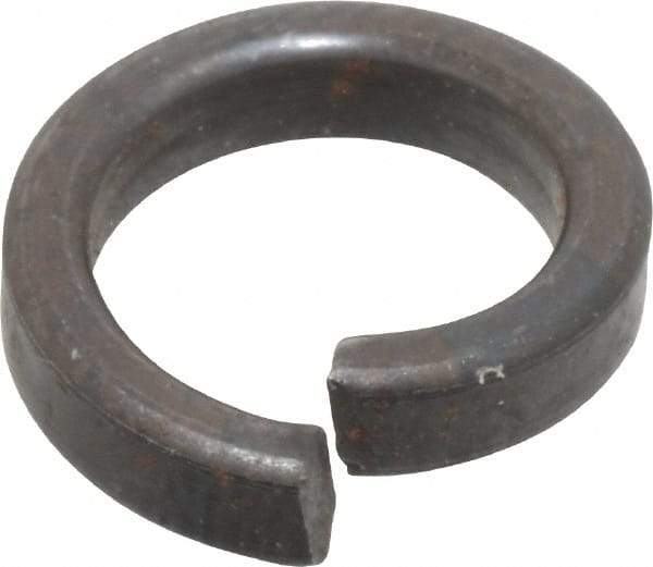 Value Collection - 5/16", 0.318" ID, 0.093" Thick High Collar Split Lock Washer - Steel, Uncoated, 0.318" Min ID, 0.338" Max ID, 0.46" Max OD - Industrial Tool & Supply