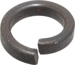 Value Collection - 5/16", 0.318" ID, 0.093" Thick High Collar Split Lock Washer - Steel, Uncoated, 0.318" Min ID, 0.338" Max ID, 0.46" Max OD - Industrial Tool & Supply