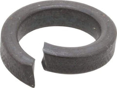Value Collection - 7/16", 0.443" ID, 0.14" Thick High Collar Split Lock Washer - Steel, Uncoated, 0.443" Min ID, 0.455" Max ID, 0.647" Max OD - Industrial Tool & Supply