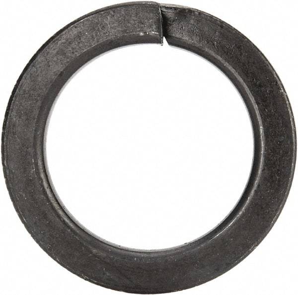 Value Collection - 7/8", 0.887" ID, 0.234" Thick High Collar Split Lock Washer - Steel, Uncoated, 0.887" Min ID, 0.905" Max ID, 1.296" Max OD - Industrial Tool & Supply
