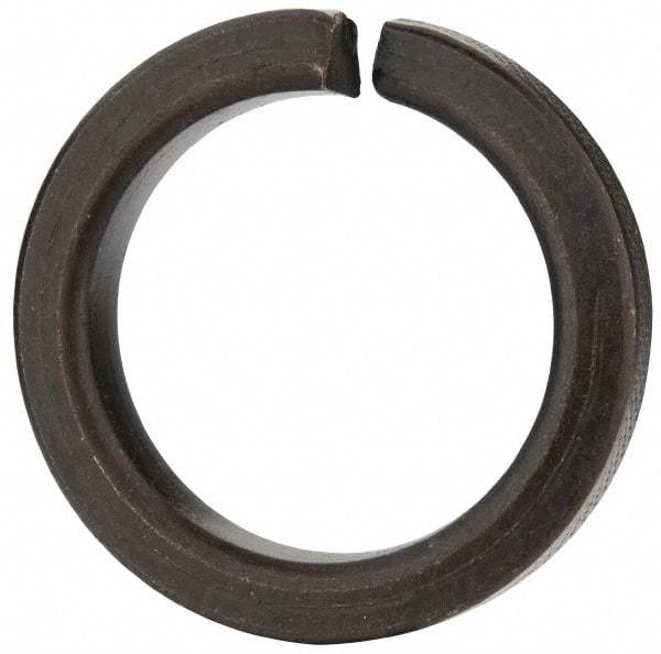 Value Collection - 1-1/4", 1.271" ID, 0.313" Thick High Collar Split Lock Washer - Steel, Uncoated, 1.271" Min ID, 1.302" Max ID, 1.799" Max OD - Industrial Tool & Supply