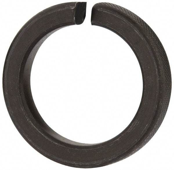 Value Collection - 1-1/2", 1.504" ID, 3/8" Thick High Collar Split Lock Washer - Steel, Uncoated, 1.504" Min ID, 1.534" Max ID, 2.17" Max OD - Industrial Tool & Supply