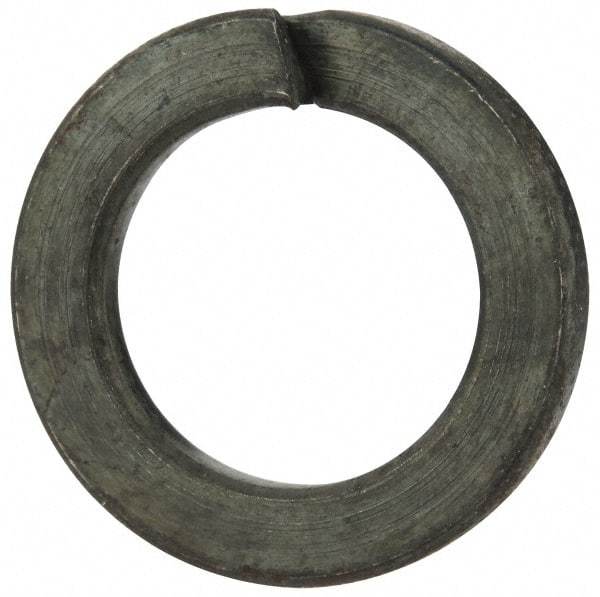 Value Collection - M18, 18.2mm ID, 3.5mm Thick Split Lock Washer - Steel, Uncoated, 18.2mm Min ID, 19mm Max ID, 29.4mm Max OD - Industrial Tool & Supply