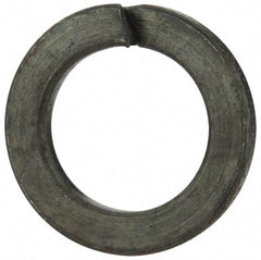 Value Collection - M18, 18.2mm ID, 3.5mm Thick Split Lock Washer - Steel, Uncoated, 18.2mm Min ID, 19mm Max ID, 29.4mm Max OD - Industrial Tool & Supply