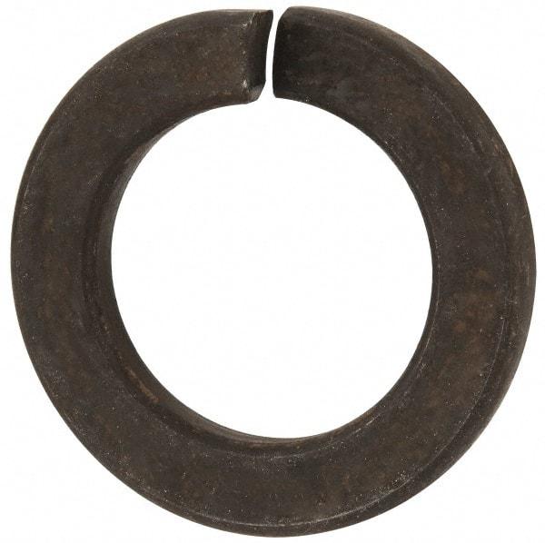 Value Collection - M24, 24.5mm ID, 5mm Thick Split Lock Washer - Steel, Uncoated, 24.5mm Min ID, 25.5mm Max ID, 40mm Max OD - Industrial Tool & Supply
