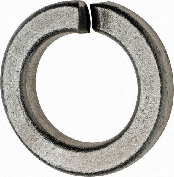 Value Collection - 1-1/8", 1.129" ID, 0.281" Thick Split Lock Washer - Steel, Zinc-Plated Finish, 1.129" Min ID, 1.153" Max ID, 1.847" Min OD, 1.853" Max OD - Industrial Tool & Supply