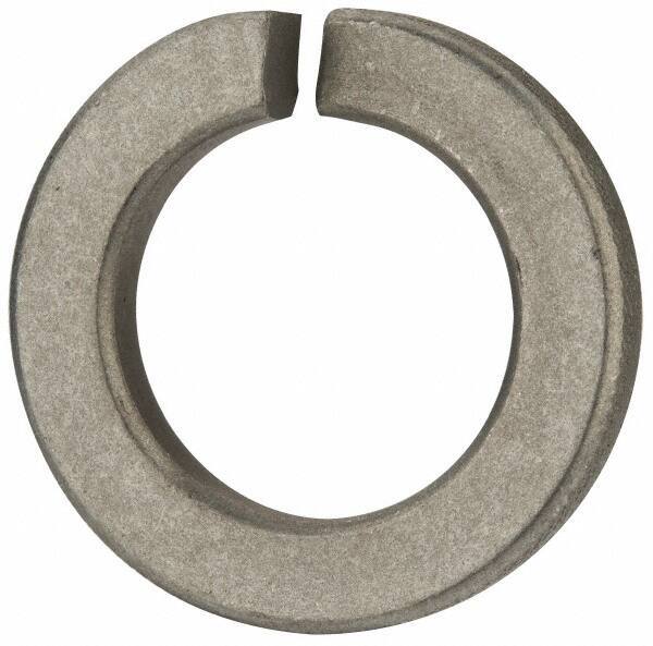 Value Collection - 1-1/4", 1.254" ID, 0.312" Thick Split Lock Washer - Steel, Zinc-Plated Finish, 1.254" Min ID, 1.28" Max ID, 2.036" Min OD, 2.045" Max OD - Industrial Tool & Supply