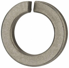 Value Collection - 1-1/4", 1.254" ID, 0.312" Thick Split Lock Washer - Steel, Zinc-Plated Finish, 1.254" Min ID, 1.28" Max ID, 2.036" Min OD, 2.045" Max OD - Industrial Tool & Supply