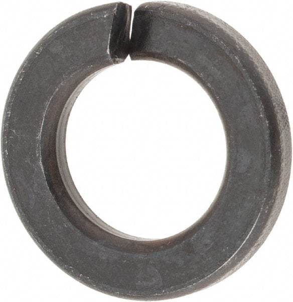 Value Collection - 1/2", 0.502" ID, 1/8" Thick Split Lock Washer - Steel, Uncoated, 0.502" Min ID, 0.512" Max ID, 0.869" Min OD, 0.873" Max OD - Industrial Tool & Supply