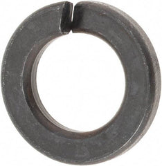 Value Collection - 1/2", 0.502" ID, 1/8" Thick Split Lock Washer - Steel, Uncoated, 0.502" Min ID, 0.512" Max ID, 0.869" Min OD, 0.873" Max OD - Industrial Tool & Supply