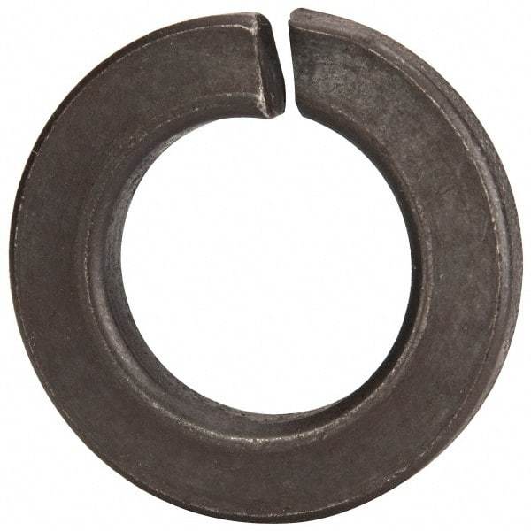Value Collection - 9/16", 0.564" ID, 0.141" Thick Split Lock Washer - Steel, Uncoated, 0.564" Min ID, 0.574" Max ID, 0.965" Min OD, 0.971" Max OD - Industrial Tool & Supply