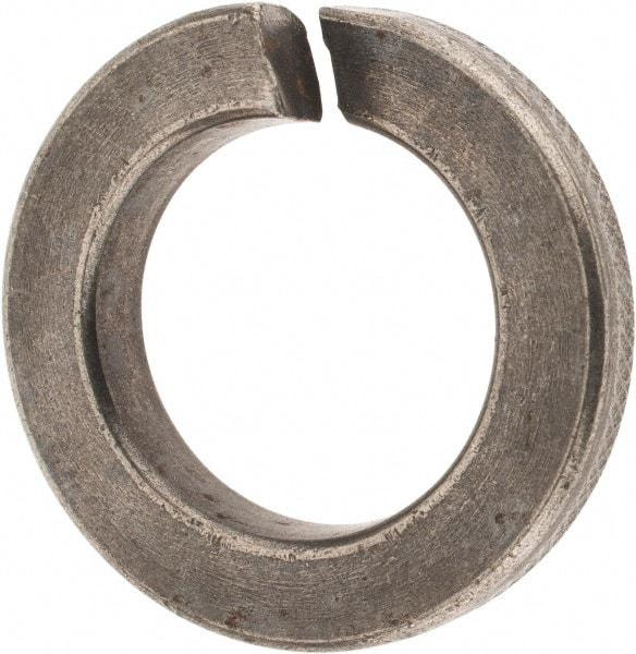 Value Collection - 1", 1.003" ID, 1/4" Thick Split Lock Washer - Steel, Uncoated, 1.003" Min ID, 1.024" Max ID, 1.656" Min OD, 1.661" Max OD - Industrial Tool & Supply