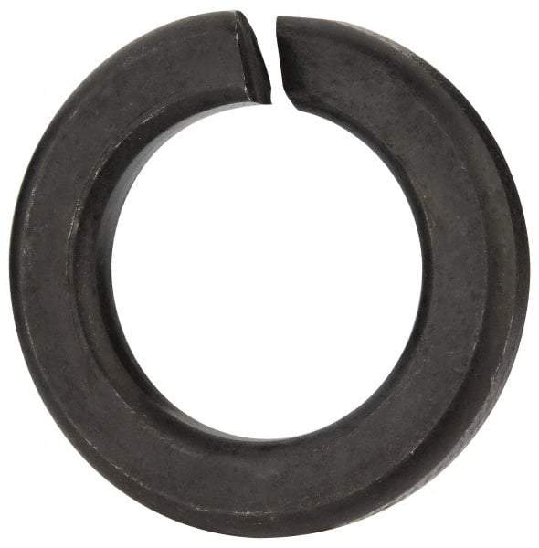 Value Collection - 1-1/8", 1.129" ID, 0.281" Thick Split Lock Washer - Steel, Uncoated, 1.129" Min ID, 1.153" Max ID, 1.847" Min OD, 1.853" Max OD - Industrial Tool & Supply