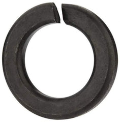 Value Collection - 1-1/8", 1.129" ID, 0.281" Thick Split Lock Washer - Steel, Uncoated, 1.129" Min ID, 1.153" Max ID, 1.847" Min OD, 1.853" Max OD - Industrial Tool & Supply