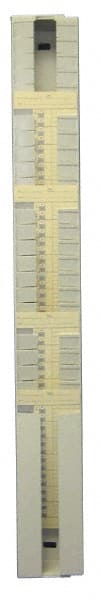 Pyramid - Time Cards & Time Clock Accessories Type: 25 Pocket Adjustable Time Card Rack For Use With: General Offices or Factories - Industrial Tool & Supply