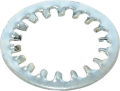 Value Collection - 1-1/4" Screw, 1.325" ID, Steel Internal Tooth Lock Washer - 1.975" OD, Zinc-Plated, Grade 2 - Industrial Tool & Supply