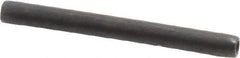 Made in USA - 1/16" Diam x 5/8" Long Coiled Spring Pin - Grade 1070-1090 Alloy Steel, Black Oxide Finish - Industrial Tool & Supply