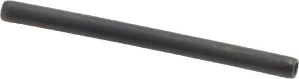 Made in USA - 1/16" Diam x 7/8" Long Coiled Spring Pin - Grade 1070-1090 Alloy Steel, Black Oxide Finish - Industrial Tool & Supply