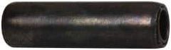 Made in USA - 3/32" Diam x 5/16" Long Coiled Spring Pin - Grade 1070-1090 Alloy Steel, Black Oxide Finish - Industrial Tool & Supply