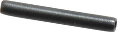 Made in USA - 3/32" Diam x 3/4" Long Coiled Spring Pin - Grade 1070-1090 Alloy Steel, Black Oxide Finish - Industrial Tool & Supply