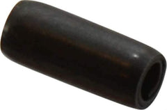 Made in USA - 1/8" Diam x 5/16" Long Coiled Spring Pin - Grade 1070-1090 Alloy Steel, Black Oxide Finish - Industrial Tool & Supply