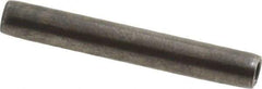 Made in USA - 5/32" Diam x 1-1/8" Long Coiled Spring Pin - Grade 1070-1090 Alloy Steel, Black Oxide Finish - Industrial Tool & Supply