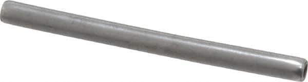 Made in USA - 5/32" Diam x 2" Long Coiled Spring Pin - Grade 1070-1090 Alloy Steel, Black Oxide Finish - Industrial Tool & Supply