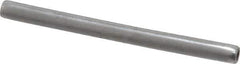 Made in USA - 5/32" Diam x 2" Long Coiled Spring Pin - Grade 1070-1090 Alloy Steel, Black Oxide Finish - Industrial Tool & Supply