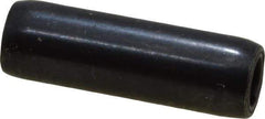 Made in USA - 3/16" Diam x 5/8" Long Coiled Spring Pin - Grade 1070-1090 Alloy Steel, Black Oxide Finish - Industrial Tool & Supply