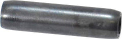 Made in USA - 3/16" Diam x 3/4" Long Coiled Spring Pin - Grade 1070-1090 Alloy Steel, Black Oxide Finish - Industrial Tool & Supply