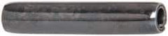 Made in USA - 3/16" Diam x 1" Long Coiled Spring Pin - Grade 1070-1090 Alloy Steel, Black Oxide Finish - Industrial Tool & Supply