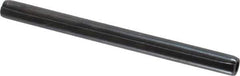 Made in USA - 3/16" Diam x 2-1/2" Long Coiled Spring Pin - Grade 1070-1090 Alloy Steel, Black Oxide Finish - Industrial Tool & Supply