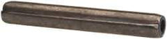 Made in USA - 5/16" Diam x 2-1/4" Long Coiled Spring Pin - Grade 1070-1090 Alloy Steel, Black Oxide Finish - Industrial Tool & Supply