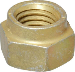 Value Collection - 3/4-10 UNC Grade L9 Hex Lock Nut with Distorted Thread - 1-1/8" Width Across Flats, Cadmium Dichromate Finish - Industrial Tool & Supply