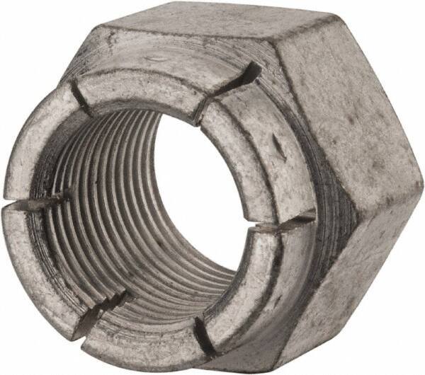 Flex-Loc - 3/4-16 UNJF Grade 2 Hex Lock Nut with Expanding Flex Top - Cadmium-Plated Finish, Meets Military Specifications - Industrial Tool & Supply