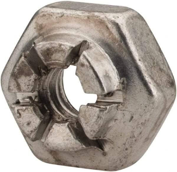 Flex-Loc - #4-40 UNJC Grade 2 Hex Lock Nut with Expanding Flex Top - Cadmium-Plated Finish, Meets Military Specifications - Industrial Tool & Supply