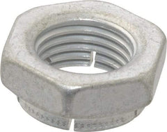 Flex-Loc - 1/2-20 UNJF Grade 2 Hex Lock Nut with Expanding Flex Top - 21/64" High, Cadmium-Plated Finish, Meets Military Specifications - Industrial Tool & Supply