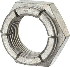 Flex-Loc - 7/8-14 UNJF Grade 2 Hex Lock Nut with Expanding Flex Top - Cadmium-Plated Finish, Meets Military Specifications - Industrial Tool & Supply