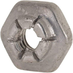 Flex-Loc - #6-32 UNJC Grade 2 Hex Lock Nut with Expanding Flex Top - 5/16" Width Across Flats, 9/64" High, Cadmium-Plated Finish, Meets Military Specifications - Industrial Tool & Supply