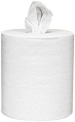 Kleenex - Center Pull Roll of 1 Ply White Paper Towels - 8" Wide - Industrial Tool & Supply