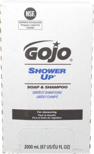 GOJO - 2,000 mL Bag-in-Box Refill Pleasant Hair & Body Wash - Rose, For Use with 7200-01 - Industrial Tool & Supply