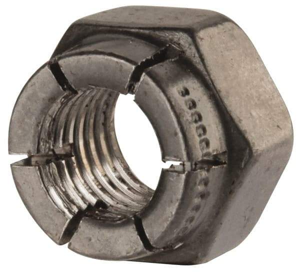 Flex-Loc - 5/16-24 UNJF Grade 2 Hex Lock Nut with Expanding Flex Top - Uncoated, Meets Military Specifications - Industrial Tool & Supply