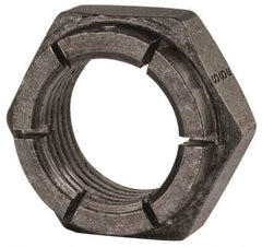 Flex-Loc - 3/4-16 UNJF Grade 2 Hex Lock Nut with Expanding Flex Top - Uncoated, Meets Military Specifications - Industrial Tool & Supply